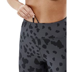 Leggings moulants imprimés pour femmes, taille haute, compression, fitness, yoga, tissu respirant, fournisseur OEM - Product Image 2