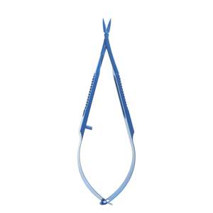 Ciseaux angulaires Vannas de qualité supérieure, revêtement titane, ciseaux chirurgicaux ophtalmiques, instrument de microchirurgie oculaire - Product Image 2