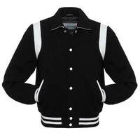 ALFORIOS INTERNATIONAL Blouson universitaire en toile pour homme, coupe ajustée, respirant, coupe-vent, idéal pour l'hiver, décontracté, pour superposition et voyage