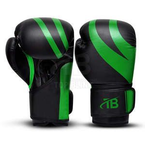 High Quality Custom Logo Leather Boxing <b>Gloves</b> with <b>Moisture</b> Wicking and Hook & Loop Closure-New Design Wholesale - Product Image 3