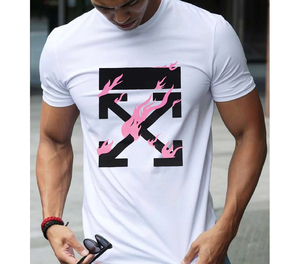 Camiseta personalizada unisex 100% algodón premium, personaliza tu imagen gráfica DTG, diferentes estampados, impresión de logotipo, camiseta con cuello redondo para hombre - Product Image 1