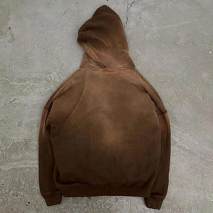 Survêtements Homme Personnalisés avec Logo 2026, Effet Délavé, Haute Qualité, 100% Coton, Vente en Gros, Deux Pièces Imprimées, OEM pour Adultes, Saison Hiver - Product Image 3