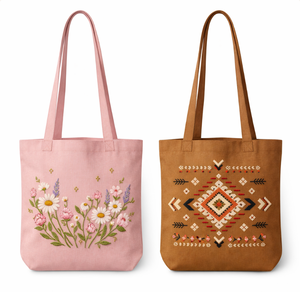 Bolsa de Compras Reutilizable con Logotipo Personalizado, Bolsa de Transporte Diaria, Bolsa de Playa de Lona de Algodón Resistente con Cierre - Product Image 1