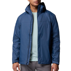 Chaqueta Impermeable para Hombre con Logotipo Bordado Personalizado de Fabricante OEM, Ropa Casual, Cortavientos, Chaquetas Impermeables para Hombre en Venta - Product Image 2