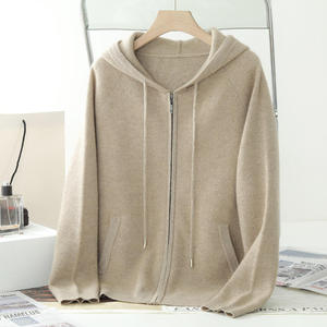Men's Cotton Fleece Hoodie Casual <b>Zip</b>-<b>up</b> Sweatshirt Regular fit hooded <b>jacket</b> Breathable knitted hoodie - Product Image 1