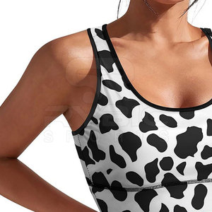 Sujetador deportivo de sublimación para mujer, diseño personalizado, transpirable, cómodo, ropa deportiva para gimnasio, en venta. - Product Image 4