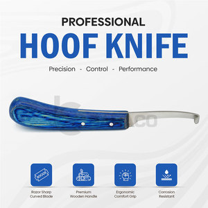 Cuchillo para Pezuñas Estrecho para Zurdos, con Filo Afilado, Ligero, de Acero Inoxidable, el Más Vendido - Product Image 2