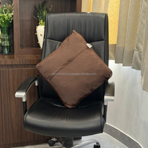 เบาะหนังแท้วินเทจหนังแท้สั่งทำเบาะรองนั่งเก้าอี้ทรงสี่เหลี่ยม - Product Image 5