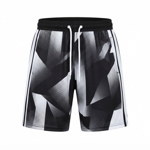 Factory Direct Bulk Order <b>Men's</b> Sports Shorts Full Dye Sublimation Fitness Training Activewear Custom Logo - Product Image 6