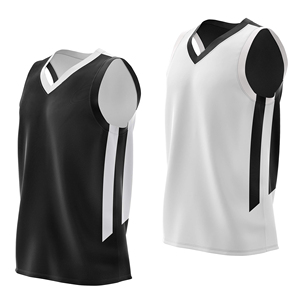 Meilleure vente, prix compétitif, faible MOQ, nouveau maillot de basketball OEM 100% polyester, écologique, respirant, confortable, haute qualité - Product Image 1