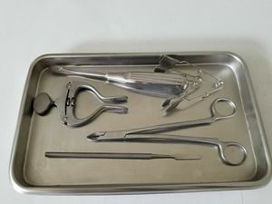 Instrumentos dentales Conejo y roedor 9 piezas con kit completo y bolsa negra, instrumentos de acero alemán, por Zarnab Surgical - Product Image 5