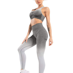 Conjunto de Yoga de Textura Suave, Ropa Deportiva Flexible para Mujer, Entrenamiento Físico, Yoga, Práctica en Casa, Ropa Deportiva - Product Image 1