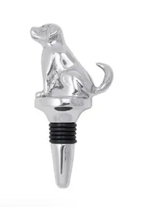 Bouchon de bouteille en métal élégant fait à la main pour le vin, idéal comme cadeau pour la décoration de bar à domicile, de cuisine et pour les amateurs de vin. - Product Image 2