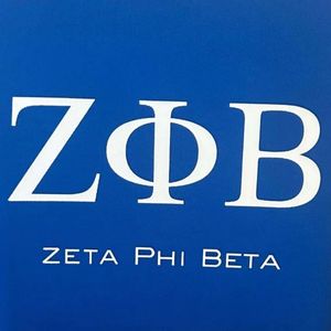Zeta Phi Beta Blue Stadium Seat Cushion Portable Foldable Greek Sorority <b>Chair</b> <b>Pad</b> Comfortable Event Seating Lightweight Durable - Product Image 3