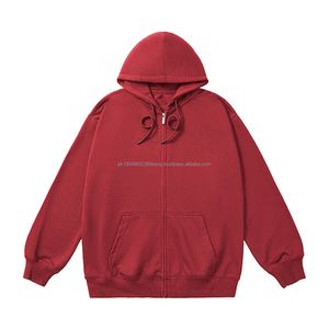 Sudadera con capucha de tela de rizo francés Cvc de alta calidad, sudaderas con capucha de talla grande para hombre, sudaderas con capucha personalizadas para hombre con logotipo - Product Image 1