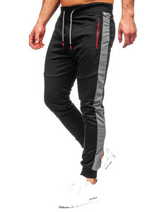Pantalones Deportivos de Mezcla de Algodón Suave para Hombre, con Cintura Elástica, Puños en los Tobillos, Tela Transpirable, Ajuste Cómodo y Relajado para Hacer Ejercicio - Product Image 5