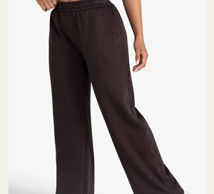 Pantalon de jogging décontracté streetwear personnalisé pour femme, coupe large, avec cordon de serrage, en molleton de coton, pour l'extérieur - Product Image 6