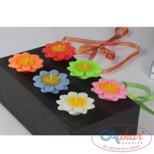 Bougie flottante Aakar Candles AF 606 Daisy Flower pour mariage et décoration intérieure - Product Image 3