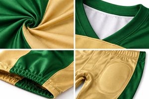 Blank American Football Uniform Custom Kit Elastic Athletic Fabric Modern Design Pattern Design Reliable Sublimation <b>Game</b> Ready - Product Image 6