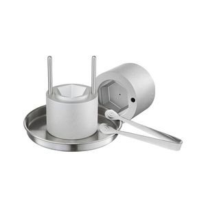 Kit per la creazione di cubetti di ghiaccio Ice Diamond Maker da 2,4 pollici, pressa e pinza per palline di ghiaccio in alluminio aeronautico - Product Image 1