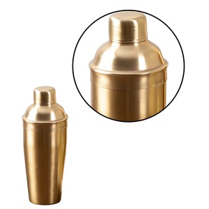 Elegante Coctelera de Acero Inoxidable de Tres Piezas, Herramienta Profesional para Mezclar Bebidas de Primera Calidad - Product Image 3