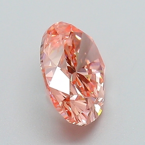 Diamant rose vif fantaisie certifié IGI, cultivé en laboratoire, taille ovale, diamant non monté pour la vente en gros de bijoux fins - Product Image 4