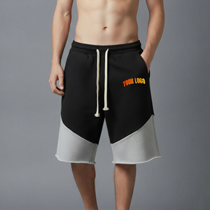 Shorts Cargo Homme en Toile Épaisse 250 GSM, Style Urbain, Taille Élastique, Séchage Rapide, Respirant, Écologique, Couleur Unie, Personnalisable - Product Image 4