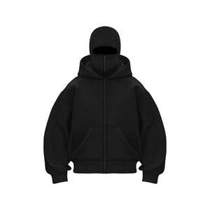 Sudadera con capucha de secado rápido con cambio de color mágico y máscara facial, sudadera con capucha Chrome Hearts Warp para hombre - Product Image 3