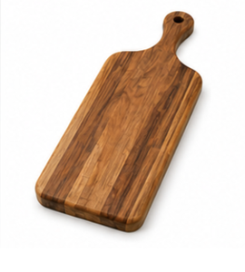 Ha Le Timeless Kitchenware Portable Rectangular Wooden Tray Classic Style Commercial Household Living Room Tea Cup BBQ <b>Breakfast</b> - Product Image 4