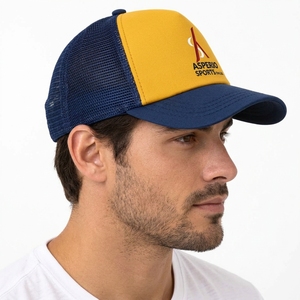 Casquette de camionneur personnalisée avec dos en maille respirante, fermeture snapback réglable, design léger, ajustement confortable, idéale pour les vêtements de travail en extérieur - Product Image 4