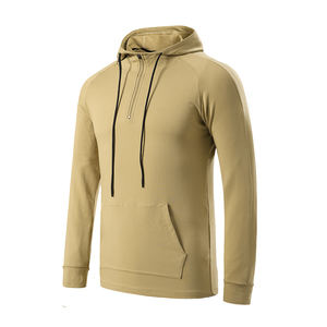 Sudadera con capucha extragrande de felpa gruesa de 350 g/m² 100% algodón para hombre, estilo casual de invierno, corte cropped, personalizable - Product Image 1