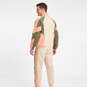 Men's Lightweight Nylon Windbreaker Tracksuit Set Zip Up Sport <b>Jacket</b> and Track Pants Windproof Streetwear Workout Outfit - Product Image 6