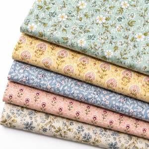 Tela de Algodón Orgánica Ecológica Estampada con Diseño Pastoral, Sarga Peinada, Anti-Pilling, Ligera, para Niños, Hecha a Mano, DIY, Venta al por Mayor - Product Image 3