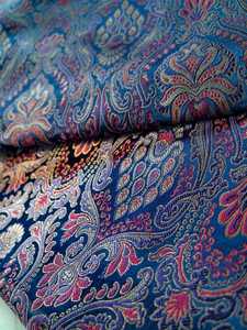 visscosse kimkhab fabric with jacquard print - Product Image 2