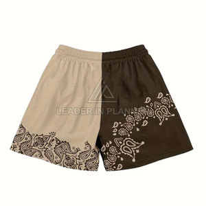 กางเกงขาสั้นผู้ชายแบบสวมใส่สบาย ผลิตจากโรงงาน ราคาโรงงาน ออกแบบเองได้ ขายดี ระบายอากาศ แห้งเร็ว - Product Image 3