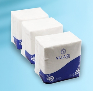 Premium Virgin Paper Napkins 3 Ply Wedding Disposable Paper Napkins High Quality Disposable Table Napkins Supplier - Product Image 2