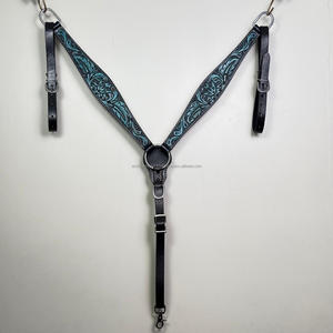 สายจูงม้าหนังแท้หรูหราออกแบบได้ตามต้องการสายรัดข้อมือรูปตัววีคริสตัลสีโรสโกลด์มีแถบปรับได้สำหรับโชว์และชุดเดรส - Product Image 4