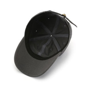 Casquette en coton lavé ajustable pour homme, 6 panneaux, style streetwear, chapeau de sport, couvre-chef premium avec logo, fournisseur OEM en gros - Product Image 6