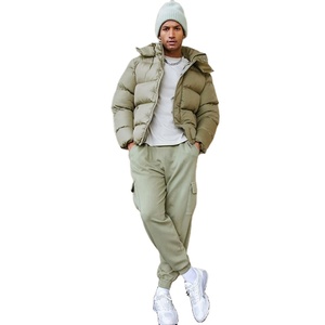 แจ็กเก็ตขนเป็ดแบบเรียบของผู้ชายสำหรับฤดูหนาวแจ็คเก็ตขนเป็ดบุนวมแขนกุดลำลองสำหรับฤดูหนาวออกแบบเองได้ตามต้องการ - Product Image 4