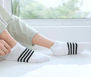 Calcetines Casuales de Algodón para Hombre, Ecológicos, Transpirables, Antibacterianos, Antideslizantes, de Tubo Corto, Tejido de Malla Fina, para Otoño, Venta al Por Mayor - Product Image 3