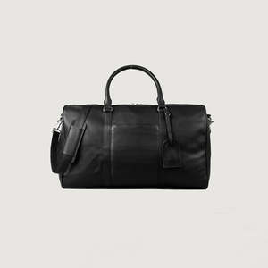Bolsa de Viaje de Cuero de Lujo Moderna para Hombre, Elegante Bolsa de Mano para Fin de Semana, Bolsa de Viaje de Gran Capacidad y Calidad Premium - Product Image 1