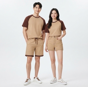เสื้อยืดแขนราแกลนคุณภาพสูง ผ้าฝ้าย 100% 180gsm ทรงโอเวอร์ไซส์ พร้อมรับผลิตโลโก้ตามสั่ง - Product Image 4