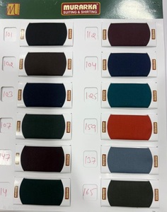Tissu léger en viscose et polyester tissé, respirant, extensible, séchage rapide, résistant aux plis, teinture unie, pour vêtements de garçons et de filles - Product Image 3