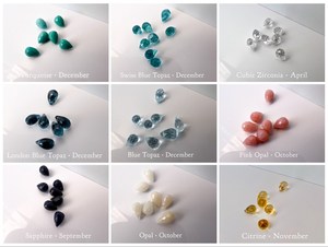 สร้อยคอจี้มูนสโตนทรงหยดน้ำ หินประจำเดือนมิถุนายน เครื่องประดับมินิมอลเรียบหรู จี้เล็กๆ สร้อยคอสง่างามสำหรับผู้หญิง ของขวัญ - Product Image 6