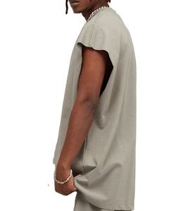 เสื้อกล้ามถักแฟชั่นผู้ชายแบบสั่งทำพิเศษ คุณภาพพรีเมียม สไตล์เสื้อสเวตเตอร์ ล้างสีแบบแอซิดวอช เสื้อกล้ามลำลองสำหรับผู้ชาย - Product Image 2