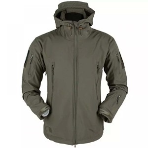 <b>Wind</b> <b>Breaker</b> Jacket For Men Windproof Tactical Hiking Soft-shell Jacket men Waterproof Soft-shell Hunting jacket with logo - Product Image 6