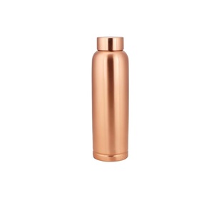Botella de agua de cobre de 34 oz, extra grande, martillada, recipiente ayurvédico de cobre puro para beber, beba más agua. - Product Image 5