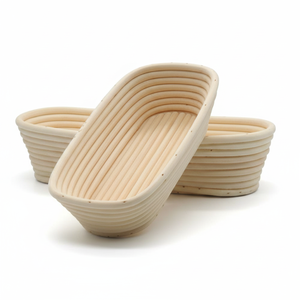 Panier à pain naturel fait à la main Fournisseur Bol à levain en rotin durable léger et écologique Vietnam - Product Image 1