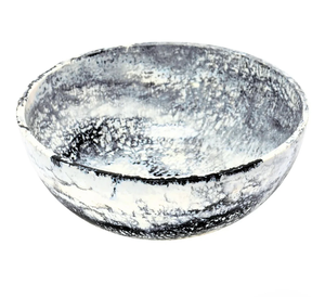 Bols à salade de fruits en résine Aqua Swirl faits à la main, taille et couleur personnalisées, design classique multi-volutes, compatibles lave-vaisselle, légers, pour - Product Image 5