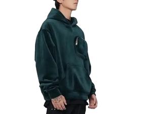 Sudaderas con capucha personalizadas de última moda, sudaderas de invierno navideñas, sudaderas de terciopelo cálidas y populares para hombre - Product Image 5